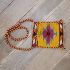 Oaxacan wool shoulder bag